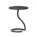 Aveline Vera End Table - Hammered Gunmetal