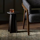 Solara End Table - Distressed Bronze