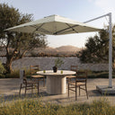 Tranquil Haven Outdoor Square Umbrella - Oyster 10