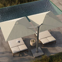 Horizonspec Unity Outdoor Duo Umbrella - Oyster 8