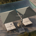 Horizonspec Unity Outdoor Duo Umbrella - Alpine Stone 8