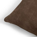 Opulent Olsen Pillow - Cover Only 24X24 Nubuck Cigar