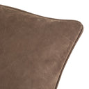 Opulent Olsen Pillow - Cover Insert 24X24 Nubuck Cigar