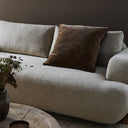 Opulent Olsen Pillow - Cover Insert 24X24 Nubuck Cigar