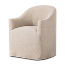 Luxe Cove Dining Chair With Casters - Laine Navy