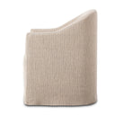 Luxe Cove Dining Chair With Casters - Laine Navy