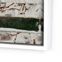 Aether Collection Terrain 10 by Douglas Galloway - 60X13 White Maple Framed Canvas