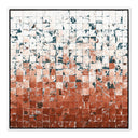 Aetheria Merida Terracota by Douglas Galloway - 48X48 White Maple Framed Canvas