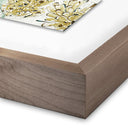 Aetherial Century Bloom II by Douglas Galloway - 23X32 Rustic Walnut Framed Paper