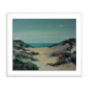 Veridian Summerday by Peter De Boer - 24X205 White Maple Framed Paper