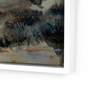 Veridian Summerday by Peter De Boer - 24X20 White Maple Framed Canvas