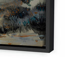 Veridian Summerday by Peter De Boer - 24X20 Black Maple Framed Canvas