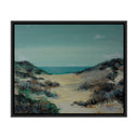 Veridian Summerday by Peter De Boer - 24X20 Black Maple Framed Canvas