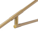 Astrid Sconce - Dark Brown Leather