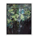 Aetherial Up In The Trees by Peter De Boer - 195X24 White Maple Framed Canvas