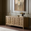 Veritas Media Console - Aged Natural Oak Veneer