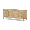 Veritas Media Console - Aged Natural Oak Veneer