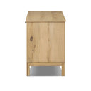 Veritas Media Console - Aged Natural Oak Veneer