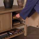 Astra Dalton Media Console - Aged Natural Oak