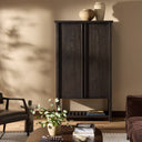 Aveline Dalton Cabinet - Smoked Black