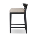 Verano Tullio Counter Stool - Black Ash