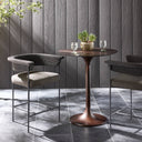 Aurelia Carrie Outdoor Stool - Counter Faux Black Hyacinth