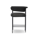 Aurelia Carrie Outdoor Stool - Counter Faux Black Hyacinth