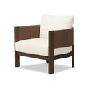 Verano Delancy Outdoor Chair - Stained Saddle Brown-Fsc