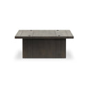 Aria Zeno Coffee Table - Smoked Black Oak