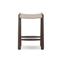 Verano Savio Outdoor Bar Counter Stool - Counter Vintage White