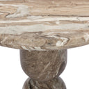 Aventine Figueroa End Table - Sawar Marble