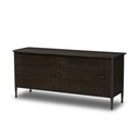 Aveline 6 Drawer Dresser - Espresso Oak Veneer