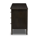 Aveline 6 Drawer Dresser - Espresso Oak Veneer