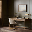 Aveline Bari Desk - Weathered Oak Veneer