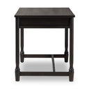 Aveline Bari Desk - Cracked Smoked Black Veneer