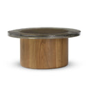Pavia Coffee Table - Clear Cast Glass