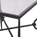 Aveline End Table - Tempered Glass