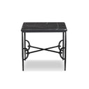 Aurelia Babylon End Table - Grey Italian Marble