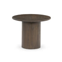 Aveline Stuart End Table - Aged Belgium Bleach