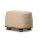 Enclave Bilbury Oval Ottoman - Saxon Sand
