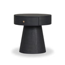 Opulent Chiro Nightstand - Black Linen
