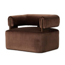 Luxe Haven Ward Swivel Chair - Surrey Cocoa