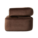 Luxe Haven Ward Swivel Chair - Surrey Cocoa