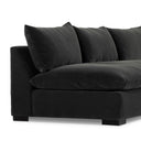 Veridian Grant 3-Piece Sectional - 134 Crypton Henry Charcoal