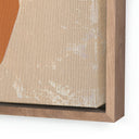 Verity by Gregory Gove - I Dream Of Floating In Canyons - 32X165 Rustic Walnut Framed Canvas Floater