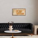 Verity by Gregory Gove - I Dream Of Floating In Canyons - 32X165 Rustic Walnut Framed Canvas Floater