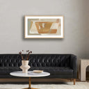 Verity by Gregory Gove - I Dream Of Floating In Canyons - 32X185 White Oak Framed Paper