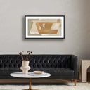 Verity by Gregory Gove - I Dream Of Floating In Canyons - 32X185 Black Maple Framed Paper