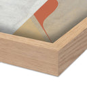 Enchanted Mon Coeur Est Fort by Gregory Gove - 32X24 White Oak Framed Canvas