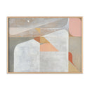 Enchanted Mon Coeur Est Fort by Gregory Gove - 32X24 White Oak Framed Canvas